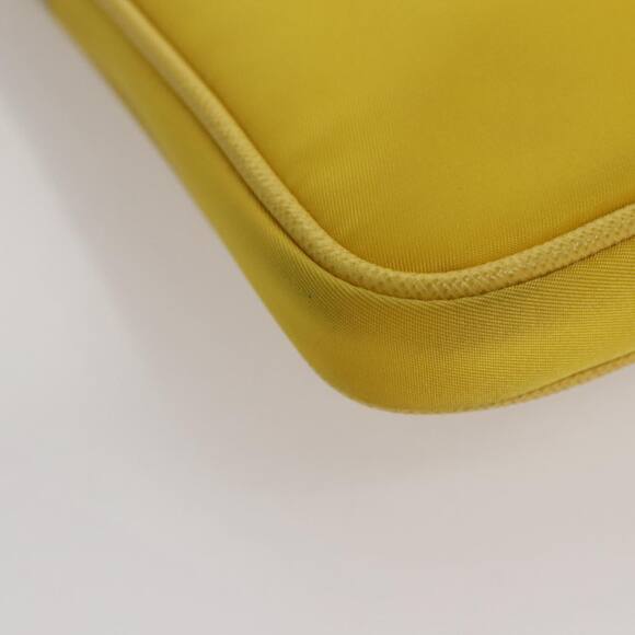 PRADA Shoulder Bag Nylon Yellow - Picture 12 of 16